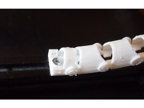 Kabel-chain-Halter 4mm-5mm 3d Drucker Teile 3d print model - Mito3D
