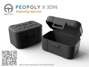 peopoly test kutusu montajı araçlar iş ortamına uygun olmayan moai 3d print model - Mito3D