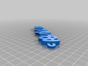 agung-ona keychains customized 3d print model - Mito3D