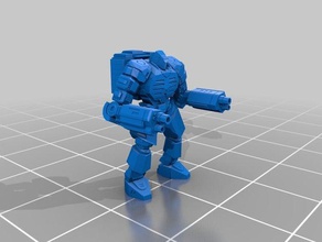 comandante supremo uef açu modelo robôs scfa 3d print model - Mito3D