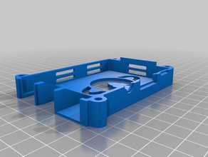 raspberry pi 3 case libre space foundation theme diy 3d print model - Mito3D