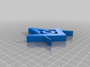 freemason logo s&c signs logos 3d print model - Mito3D