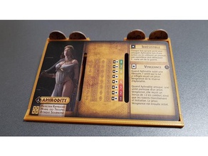 dashboard support mythic battles pantheon games 3d print model - Mito3D