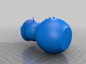 boneco de neve 3d impressão 3d print model - Mito3D