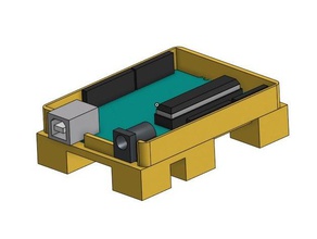 lego arduino uno support case diy compatible maker 3d print model - Mito3D