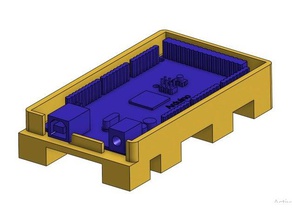 lego arduino mega suporte diy 2560 peças compatível maker 3d print model - Mito3D