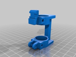 cut down front sight gas block props 3d print model - Mito3D