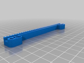 lego 14m rack modificado mecânico brinquedos compatível technic 3d print model - Mito3D
