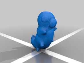 cava cavaliere di grub creature 3d print model - Mito3D