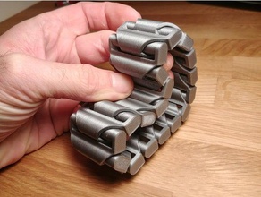 bracelete chain de engenharia totalmente montado dobradiça nenhum suporte não suporta nsfw 3d print model - Mito3D