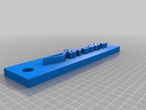 amc javelin Anahtarlık 3d print model - Mito3D