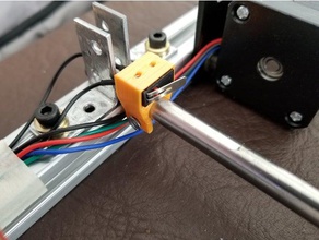 endstop holder 13mm switch 8mm rod 3d printer parts 3d print model - Mito3D