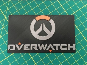 overwatch logotipo sinais logotipos 3d print model - Mito3D