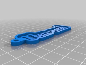 neo-noah Schlüsselanhänger angepasst 3d print model - Mito3D
