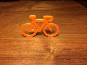 bike sign signs logos 3d print model - Mito3D