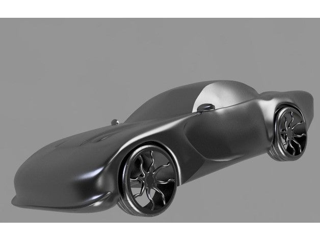 coche art 3dmodel 3D print model - Mito3D
