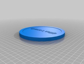 dillons arcade token moedas emblemas personalizado 3d print model - Mito3D