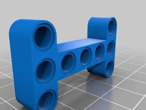 lego de la viga partes ev3 nxt robótica 3d print model - Mito3D