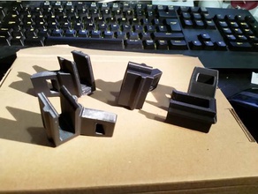 esc ltd 3x3 popup gazebo vento barra di rinforzo clip all'aperto giardino 3dprint pezzi ricambio 3d print model - Mito3D