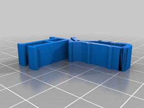 başka bir kör valance klibi yedek parçalar plastik klip 3d print model - Mito3D