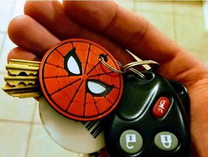 spiderman keychainornament de porte-clés avengers les fêtes noël ornement marvel comics studios retour à la maison 3d print model - Mito3D
