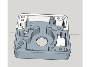 geheimnisvolle rote Kiste detail Stück esb-boba fett blaster Lager Requisiten meine erste Sache, die 3d print model - Mito3D