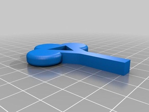 clave de baño accesorios 3d print model - Mito3D