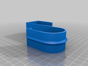 semplice porta gancio organizzazione 3d print model - Mito3D