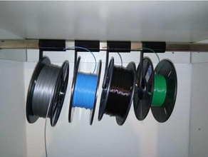 hanging spool holder 3d printer accessories filament 3d print model - Mito3D