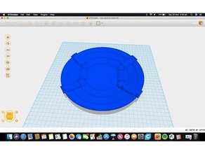 captain america shield stand 3d stampa 3d print model - Mito3D