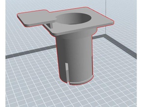 soporte de bobina traje flashforge guider 2s 3d la impresora partes esun filamento fillament ii 3d print model - Mito3D