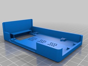 raspberry pi hyperpixel development case electronics dev kit housing screen sbc 3d print model - Mito3D