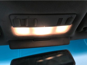 golf 4 innenbeleuchtungsblendegolf Innenraum Beleuchtung panel automotive 3d print model - Mito3D