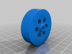 40mm de diâmetro externo semi roda pneu brinquedo jogo os acessórios caminhão à nossa 3d print model - Mito3D