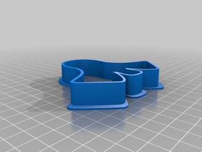kendo cookie cutter men kitchen dining 3d print model - Mito3D