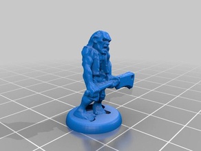 heroquest zombie 18mm version toys games hero quest wargaming 3d print model - Mito3D