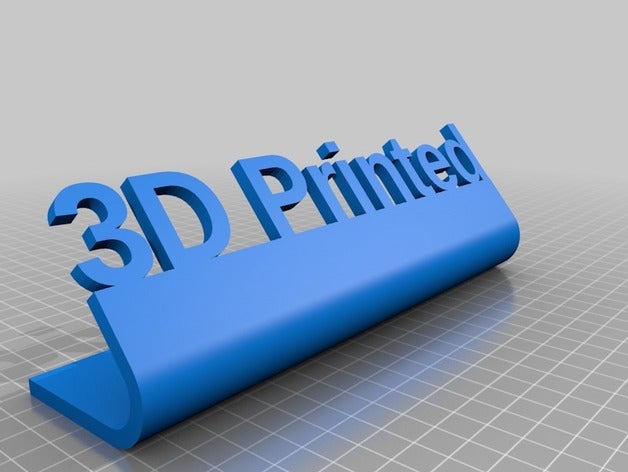 Stampato in 3d segno i segni loghi personalizzato 3D print model - Mito3D