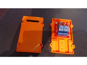 2 canaux non usb eletronic relais de cas l'électronique 3d print model - Mito3D