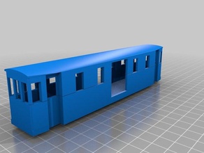 tram 151 hobby model trains tramway 3d print model - Mito3D
