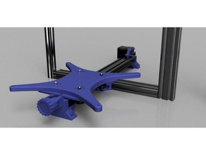 tarantula y-Achse mod breiteren Radstand stabiler 3d Drucker Teile 3d print model - Mito3D