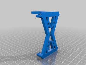 pcb holder 5x7 electronics mount 3d print model - Mito3D