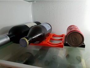 flexible Kühlschrank Flaschenhalter mit flexibler flaschenhalter k&uumlhlschrank Küche Essen 3d print model - Mito3D