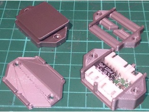aomway commandant de la batterie l'adaptateur cas gogglebelt clip rc véhicules 3d print model - Mito3D