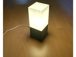 piccola lampada arredamento paralume luce 3d print model - Mito3D