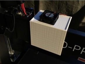 ventilador banco de trabajo jgaurora a5a3 3d la impresora accesorios 3d print model - Mito3D