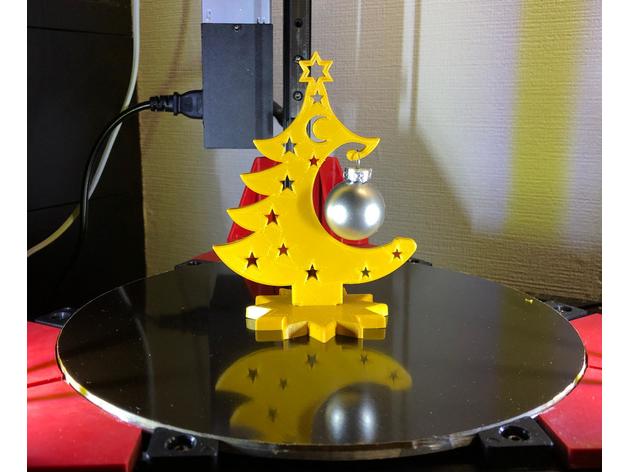 christmas tree decor 3D print model - Mito3D