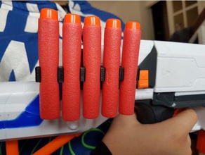 dart support nerf retaliator elite toys games 3d print model - Mito3D