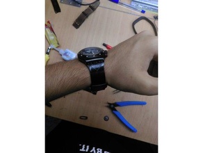 muestra de la correa reemplazo partes 22mm bandas reloj swatch 3d print model - Mito3D