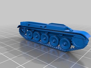 amx-13 char léger français des véhicules militaire 3d print model - Mito3D