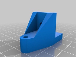 my customized parametric hypercube evolution bed bracket 225 3d printer parts 3d print model - Mito3D